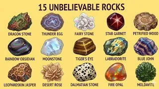 Thumbnail: 15 Unbelievable Rocks You Need to See | Rare & Amazing Stones from Around the World