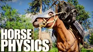Thumbnail: Crimson Desert Horse Physics Test – Real Movement, Sprinting & Collision Mechanics (Gameplay)
