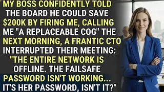 Thumbnail: They Called Me a 'Replaceable Cog'-So I Held Their Entire Network Hostage |#CorporateCheckmate