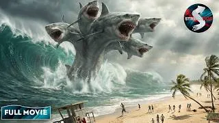 Thumbnail: PENTASHARK: Try To Guess Who'll Survive | Crazy 5-Headed Shark Attack Nightmare | Full Movie HD