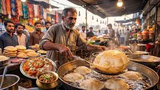 Thumbnail: 65 YEAR OLD HIGHWAY BREAKFAST | AMAZING PAKISTANI STREET FOOD HALWA PURI MAKING | DESI NASHTA