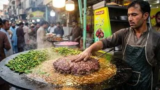 Thumbnail: EXTREME MOST FAMOUS CHAPLI KABAB OF BEEF MEAT IN PAKISTAN | PAKISTAN STREET FOOD RECIPES