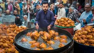 Thumbnail: 500KG CHICKEN PAKORA SOLD DAILY | CRISPY CHICKEN PAKODA RECIPE | STREET FOOD PAKISTAN PAKORA FAROSH