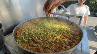 Thumbnail: What is this incredible layered pancake from a Chinese street stall?
