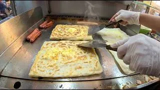 Thumbnail: Ever Seen This Chinese Street Food Made? Griddle Magic!