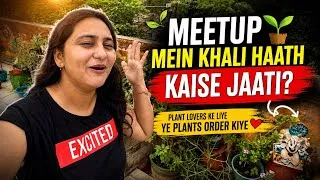 Thumbnail: Meetup Mein Khali Haath Kaise Jaati? 😍 Plant Lovers Ke Liye Ye Plants Order Kiye 🌱