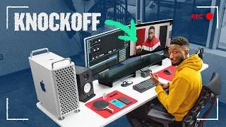 Thumbnail: MKBHD's Desk Setup, But For Normal(ish) People