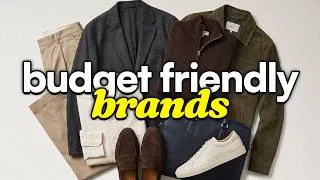 Thumbnail: The 10 Best AFFORDABLE Brands for Men (and What You Should Buy There)