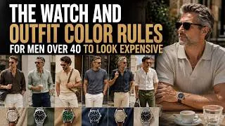 Thumbnail: The Watch and Outfit Color Rules for Men Over 40 to Look Expensive
