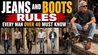 Thumbnail: Jeans and Boots Rules Every Man Over 40 Must Know
