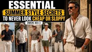 Thumbnail: Essential Summer Style Secrets To Never Look Cheap Or Sloppy (Men 40+)