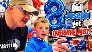Thumbnail: Did Joseph Get OVERWHELMED? BIG Birthday Celebration Opening Gifts!