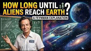 Thumbnail: "Feynman: How Long Until Aliens Reach Earth?"