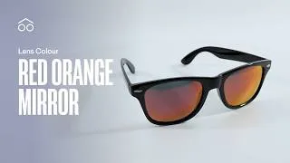 Thumbnail: Red Orange Mirror | Sunglass Lens Colour | The Sunglass Fix