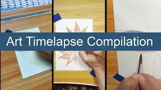 Thumbnail: 9 Watercolor Paintings Come to Life | Relaxing Timelapse Compilation 🎨