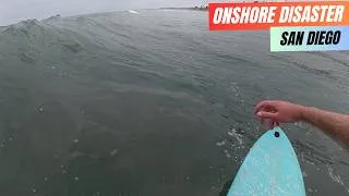 Thumbnail: Surfing in High Wind + Stingray Sighting = Quit O'Clock
