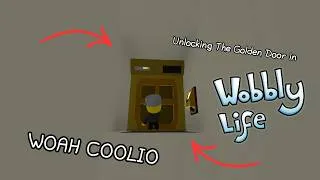 Thumbnail: Unlocking The Golden Door in the Space Port! | Wobbly Life | @TheSupremePancake