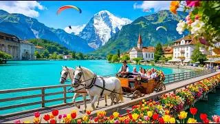 Thumbnail: 🇨🇭 Interlaken 4K || The Most Beautiful Swiss Town || Top Travel Destination!