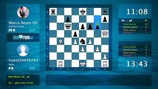 Thumbnail: Playing chess with higher rank 880 vs 950  Best Opening