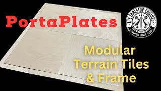 Thumbnail: PortaPlates - Modular Terrain Tiles & Frame