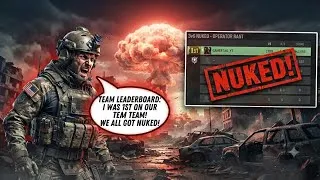 Thumbnail: "I Can't Carry You All The Time!" - Toxic Operator Rant After 3v6 Nuked