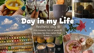 Thumbnail: Day in my Life ♡ | Aesthetic Silent Vlog 🌸/Shopping,Tea&SelfCare#SilentVlog#shopping 🛍️,#tea time☕