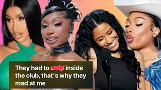 Thumbnail: ‼️Cardi B DOGWALKED by Rookie rapper Trim! Megan thee stallion picked over Nicki Minaj. Dolly Parton