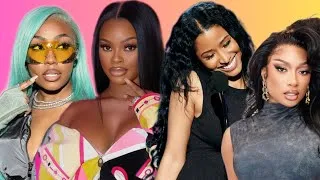 Thumbnail: ‼️Caresha WHACKS JT in Spend Dat remix! Megan thee Stallion changes skin, Kai Cenat sister on Nicki 