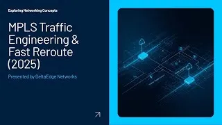 Thumbnail: MPLS Traffic Engineering & Fast Reroute (2025) | Top Interview Scenarios for Network Engineers