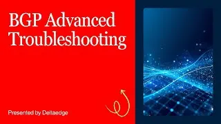 Thumbnail: BGP Advanced Troubleshooting & Policy Design (2025) | Interview-Ready for Network Engineers