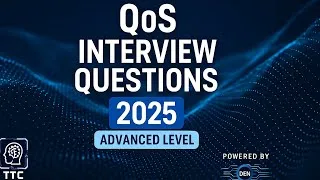 Thumbnail: QoS Interview Essentials (2025) | DiffServ, Queues, Shaping & WAN Policy Tips 