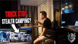 Thumbnail: Stealth Uhaul Camping at a Truck Stop