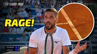 Thumbnail: "I'm Not Playing, You're LYING To Me"! Džumhur RAGES At Umpire Over THIS Line Call! | ATP Tour