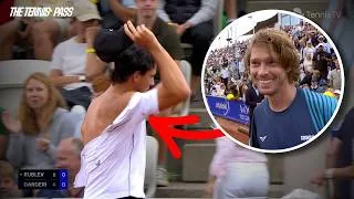Thumbnail: Darderi RIPS His Shirt & Throws His Hat As Rublev Romps To Nordea Title!