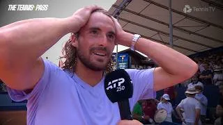 Thumbnail: Tsitsipas ENDS ATP Tour Title Drought! | Explains "Crazy Feelings" & "Pain" During Gstaad Open