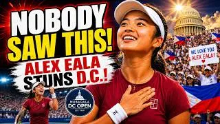 Thumbnail: 🇺🇸 AMERICA ERUPTS! Alex Eala Takes Over the DC Open—The Crowd Goes Wild!