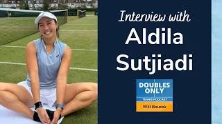 Thumbnail: Aldila Sutjiadi Interview:Wimbledon Prep, Partner Conversations, Indonesia Tennis, & A Medical Scare