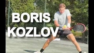 Thumbnail: Boris Kozlov Serve and Return - 13 UTR Tennis Pro