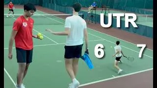 Thumbnail: When the Tennis Court Becomes a Slip and Slide - UTR 6 vs 7
