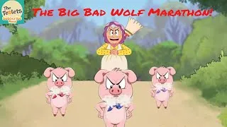 Thumbnail: Big Bad Wolf Adventures Marathon I The 3 Little Pigs I Fairy Tales and Bedtime Stories I The Teolets