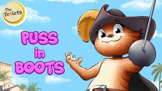 Thumbnail: Puss in Boots Musical Story I Story Songs for Kids I Fairy Tales and Bedtime Stories I The Teolets