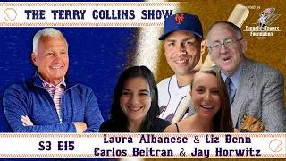 Thumbnail: Special guests Carlos Beltran & Jay Horwitz. Terry Collins celebrates with Carlos on his HOF career!