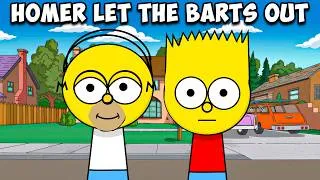 Thumbnail: HOMER LET THE BARTS OUT (SPRUNKI COVER)