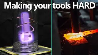 Thumbnail: Molten Salts and Plasma Turn Cheap Iron Into Strong Steel