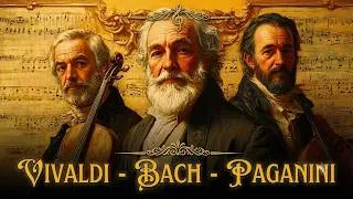 Thumbnail: The Best of Vivaldi, Bach & Paganini 🎼 Timeless Classical Music 🌟 Study Music for Concentration