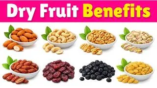 Thumbnail: Dry Fruits Name in English with Pictures | 20 Dry Fruits and Their Benefits for Kids