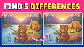 Thumbnail: Find Differences Challenge 🔍 | Spot the Difference Game for Kids | Can You Find Them All?