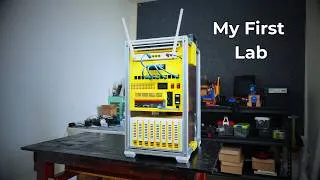 Thumbnail: How I Built My First Homelab: Router, Switch, and NAS Setup