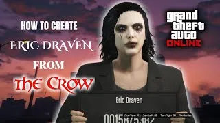 Thumbnail: *NEW 2024* How to create ERIC DRAVEN from THE CROW in GTA online!!