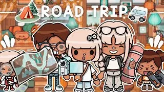Thumbnail: Family Road Trip ⛺️🌟| *with voice* 🔊 | Toca Boca Family Roleplay